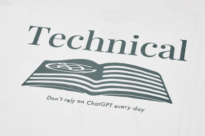 TECHNICAL Knowledge Series – Multicolour White Tee