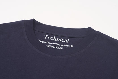 TECHNICAL Knowledge Series – Multicolour Navy blue Tee