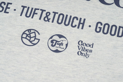GREEN HOUSE 「SIP.collab」Series oatmeal grey Tee