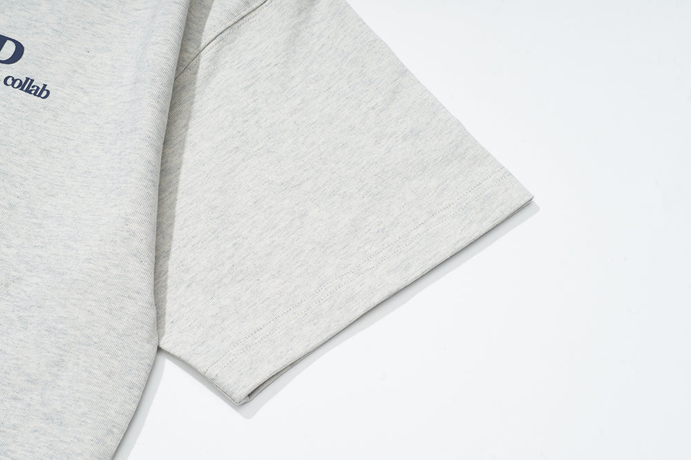 GREEN HOUSE 「SIP.collab」Series oatmeal grey Tee