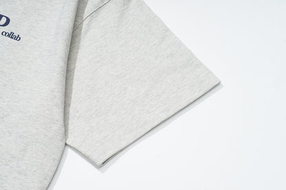 GREEN HOUSE 「SIP.collab」Series oatmeal grey Tee