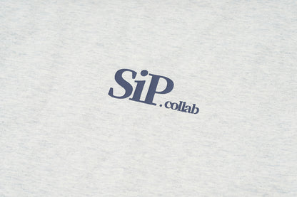 GREEN HOUSE 「SIP.collab」Series oatmeal grey Tee