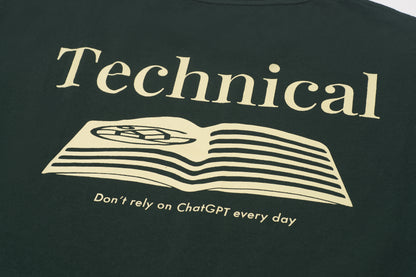 TECHNICAL Knowledge Series – Multicolour Green Tee