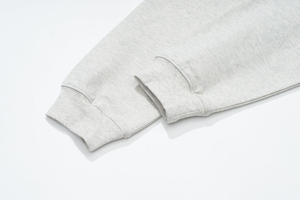 GREEN HOUSE 「SIP.collab」Series oatmeal grey long sleeve t shirt