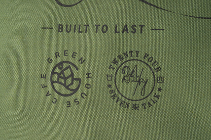 GREENHOUSE x 24/7TALK "NO MONEY NO TALK" SERIES OVERSIZED CANVAS TOTE