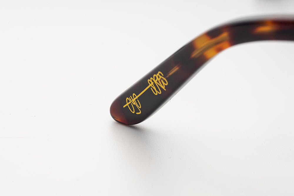 GREENHOUSE x theradio "THE ARTISTE" SERIES AMBER SUNGLASSES