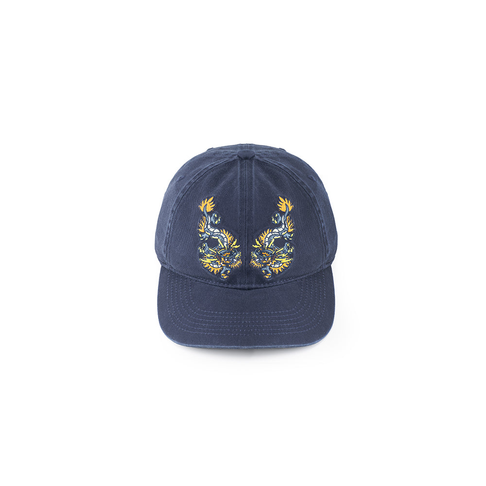 GREENHOUSE x theradio "THE ARTISTE" SERIES BASKETBALL CAP BLUE