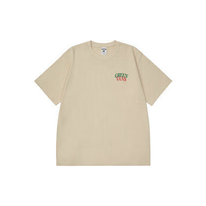 GREEN HOUSE “GREEN VANS” Series Khaki Tee
