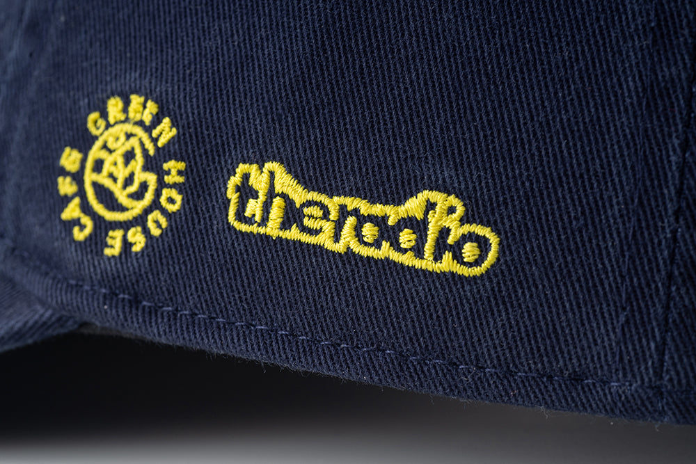 GREENHOUSE x theradio "THE ARTISTE" SERIES BASKETBALL CAP BLUE