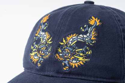 GREENHOUSE x theradio "THE ARTISTE" SERIES BASKETBALL CAP BLUE