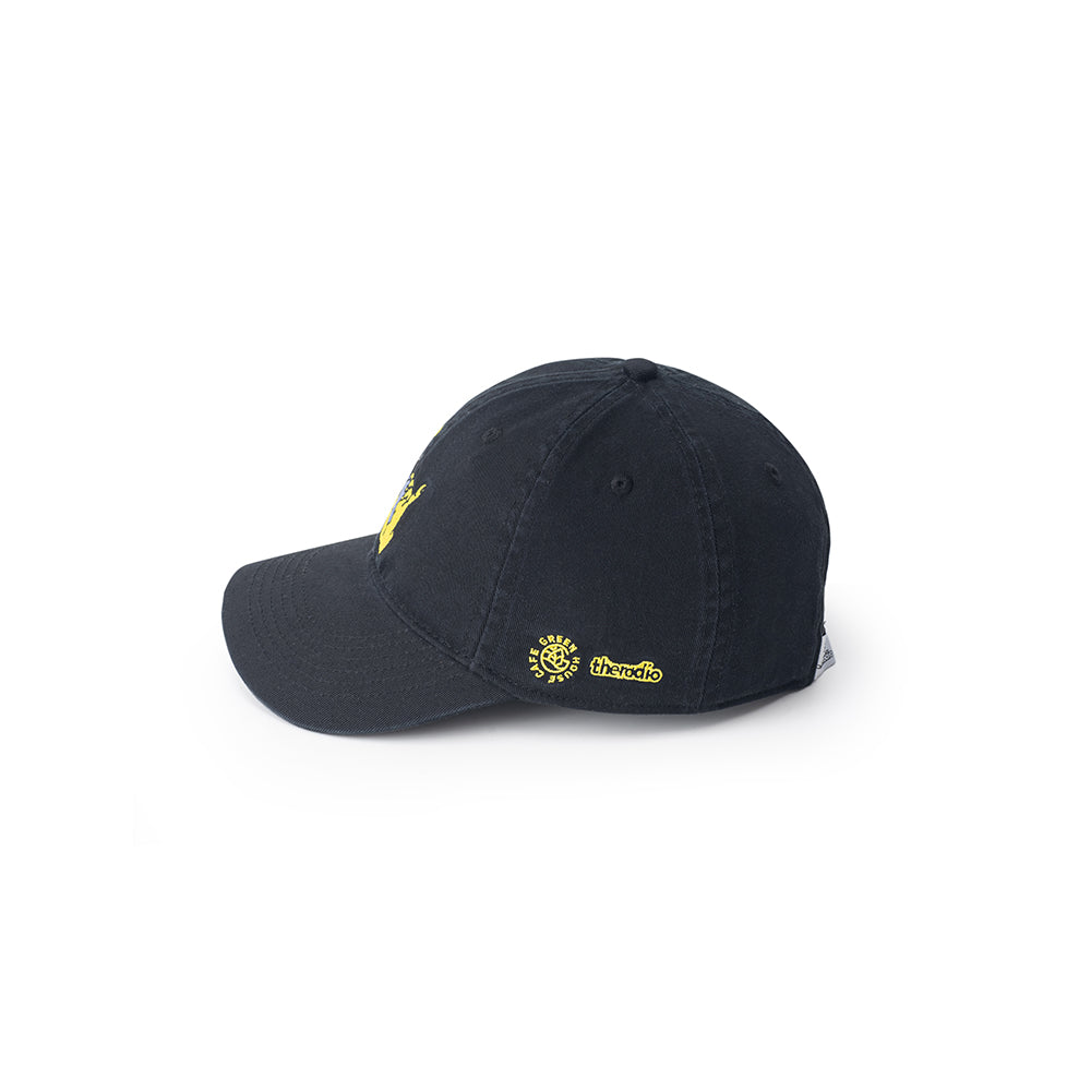 GREENHOUSE x theradio "THE ARTISTE" SERIES BASKETBALL CAP BLACK