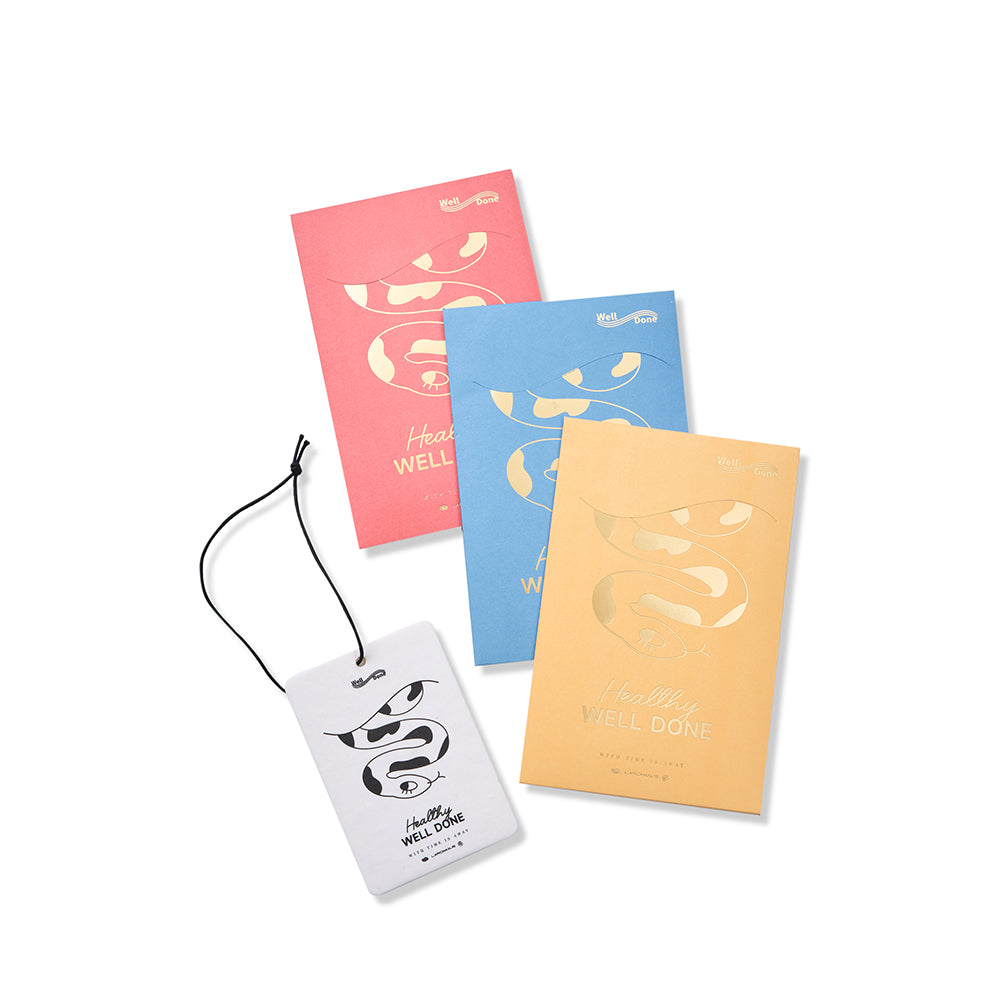 Chinese Year of the Snake Special Edition WELL DONE Fragrance Tag