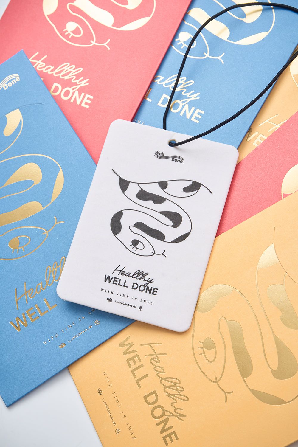 Chinese Year of the Snake Special Edition WELL DONE Fragrance Tag