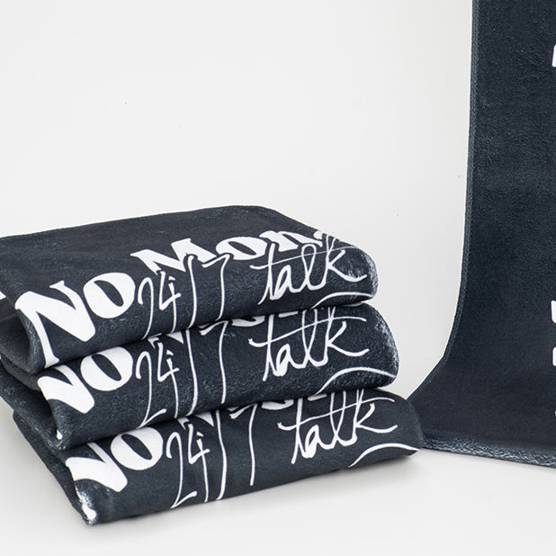 GREENHOUSE x 24/7TALK "NO MONEY NO TALK" SERIES BIC J5 SPORTS TOWEL