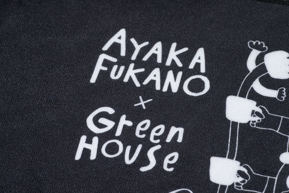 GREENHOUSE x AYAKA FUKANO "DRINK HOUSE" SERIES QUICK-RELEASE SPORTS TOWEL