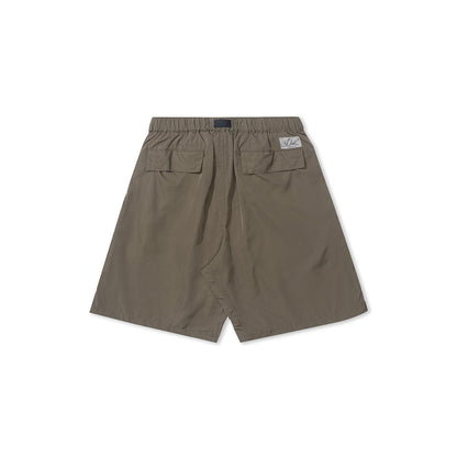 GREENHOUSE x AYAKA FUKANO "DRINK HOUSE" SERIES QUICK-DRY LOOSE SHORTS DESERT