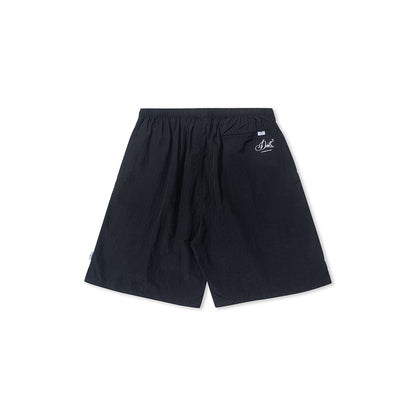 GREENHOUSE x AYAKA FUKANO "DRINK HOUSE" SERIES LIGHTWEIGHT SHORTS BLACK