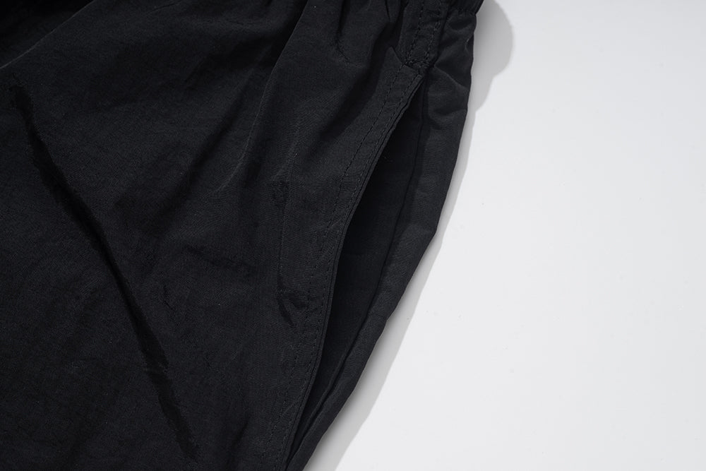 GREENHOUSE x AYAKA FUKANO "DRINK HOUSE" SERIES LIGHTWEIGHT SHORTS BLACK