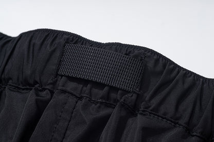 GREENHOUSE x AYAKA FUKANO "DRINK HOUSE" SERIES QUICK-DRY LOOSE SHORTS BLACK