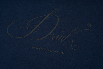 GREENHOUSE x AYAKA FUKANO "DRINK HOUSE" SERIES TEE ROYAL BLUE