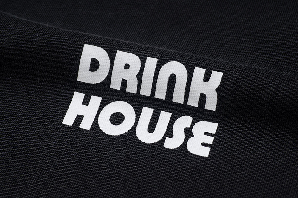 GREENHOUSE x AYAKA FUKANO "DRINK HOUSE" SERIES TEE BLACK