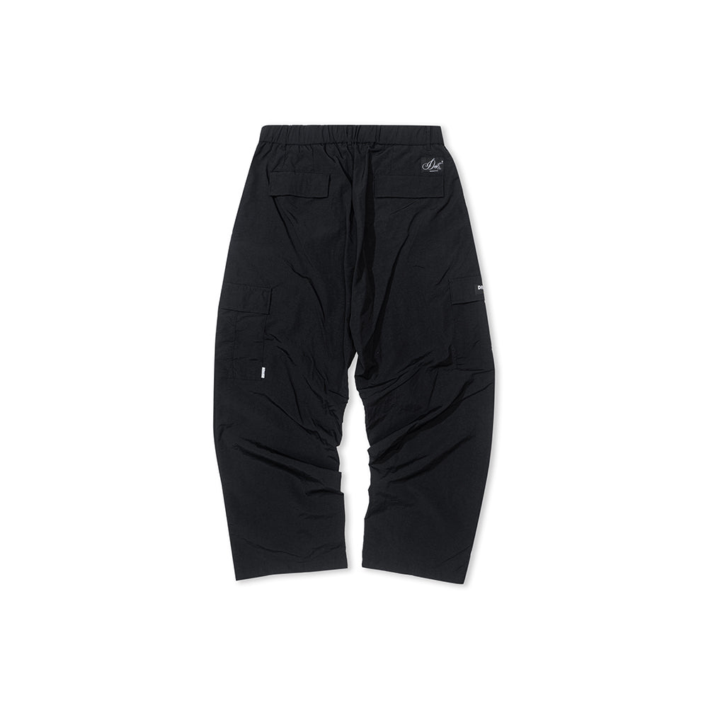 GREENHOUSE x AYAKA FUKANO "DRINK HOUSE" SERIES QUICK-DRY LOOSE MILITARY PANTS BLACK