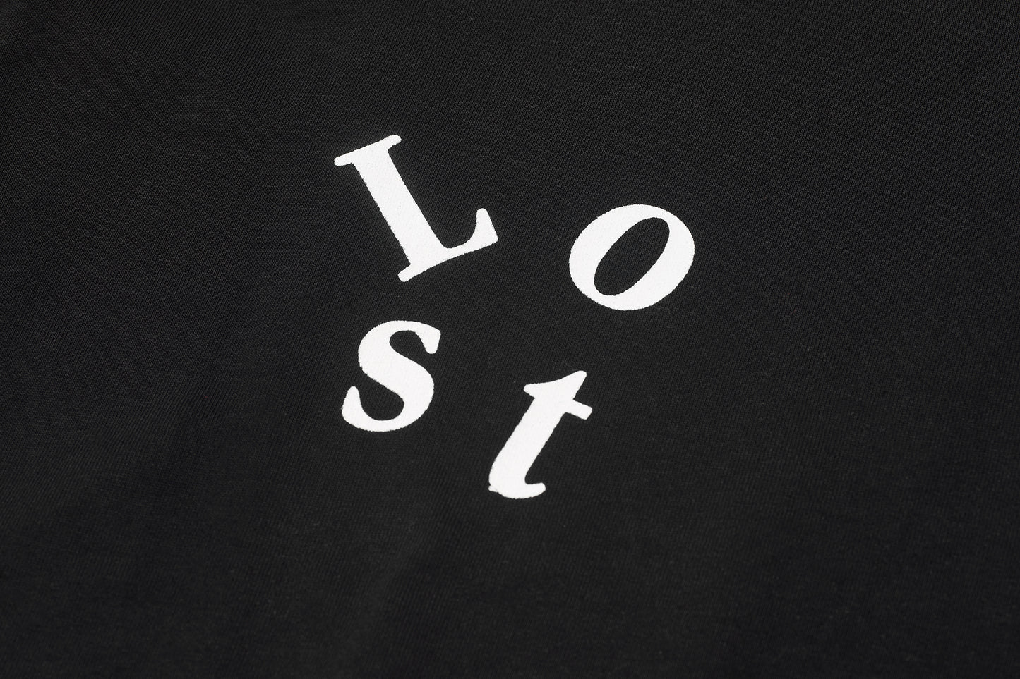 GREENHOUSE x General Purpose "Lost in apple" SERIES PRINT TEE Black