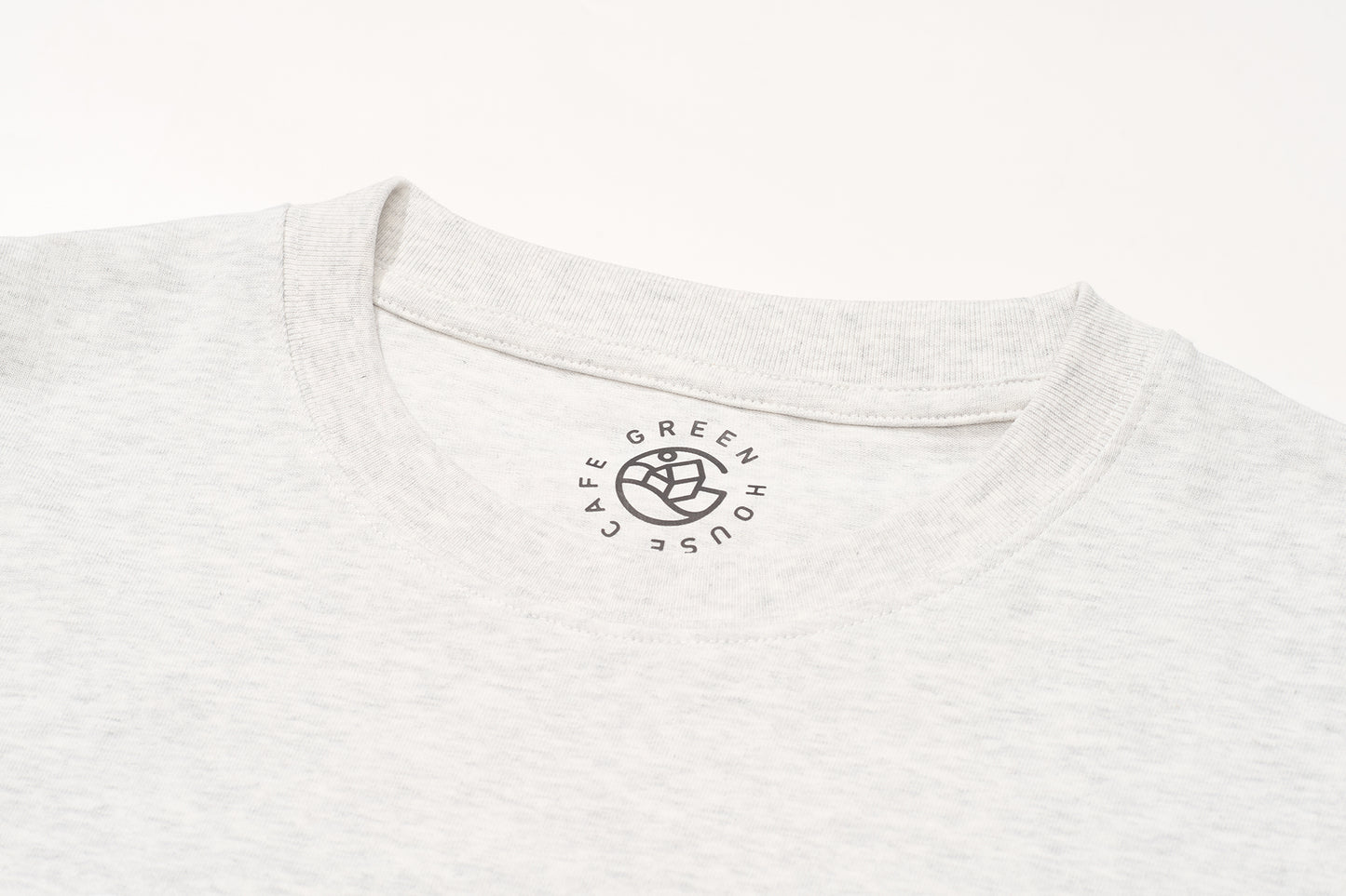 GREENHOUSE x General Purpose "Lost in apple" SERIES PRINT TEE GRAY