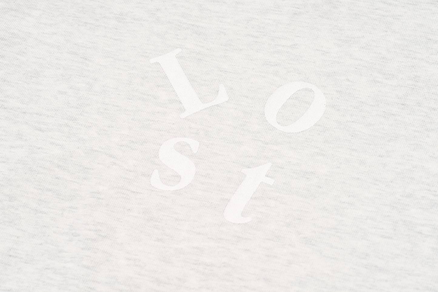 GREENHOUSE x General Purpose "Lost in apple" SERIES PRINT TEE GRAY