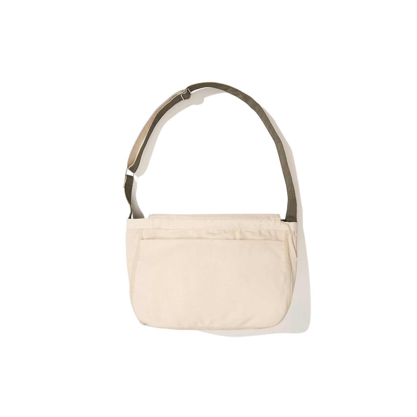 GREEN HOUSE × General Purpose "Lost in Apple" Series — Canvas Messenger Shoulder Bag