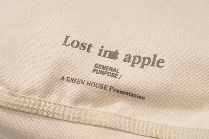 GREEN HOUSE × General Purpose "Lost in Apple" Series — Canvas Messenger Shoulder Bag