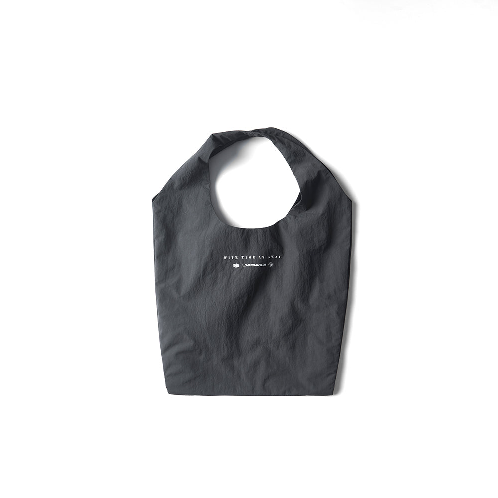Well Done 25SS Single-water proof gray tone Strap Tote Bag