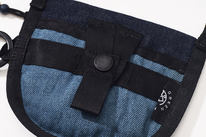 Stay a while｜Multi-Function Denim Wallet