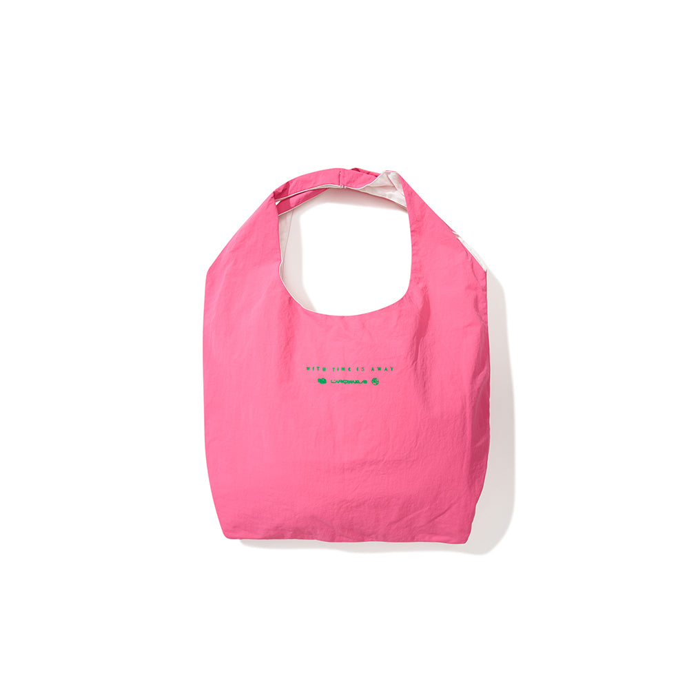 Well Done 25SS Single-water proof Pink Strap Tote Bag