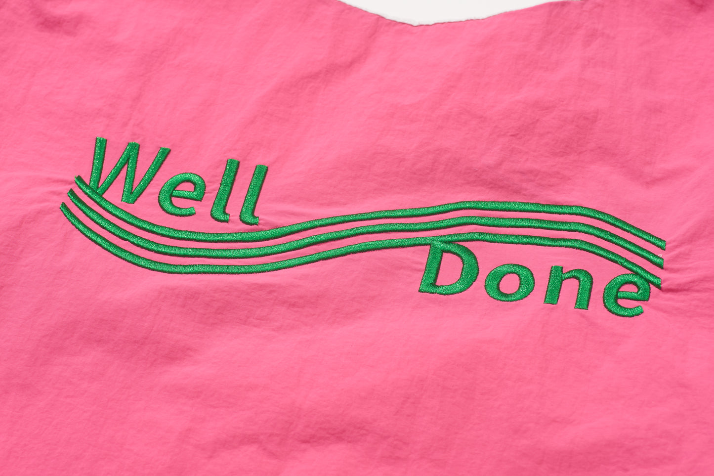 Well Done 25SS Single-water proof Pink Strap Tote Bag