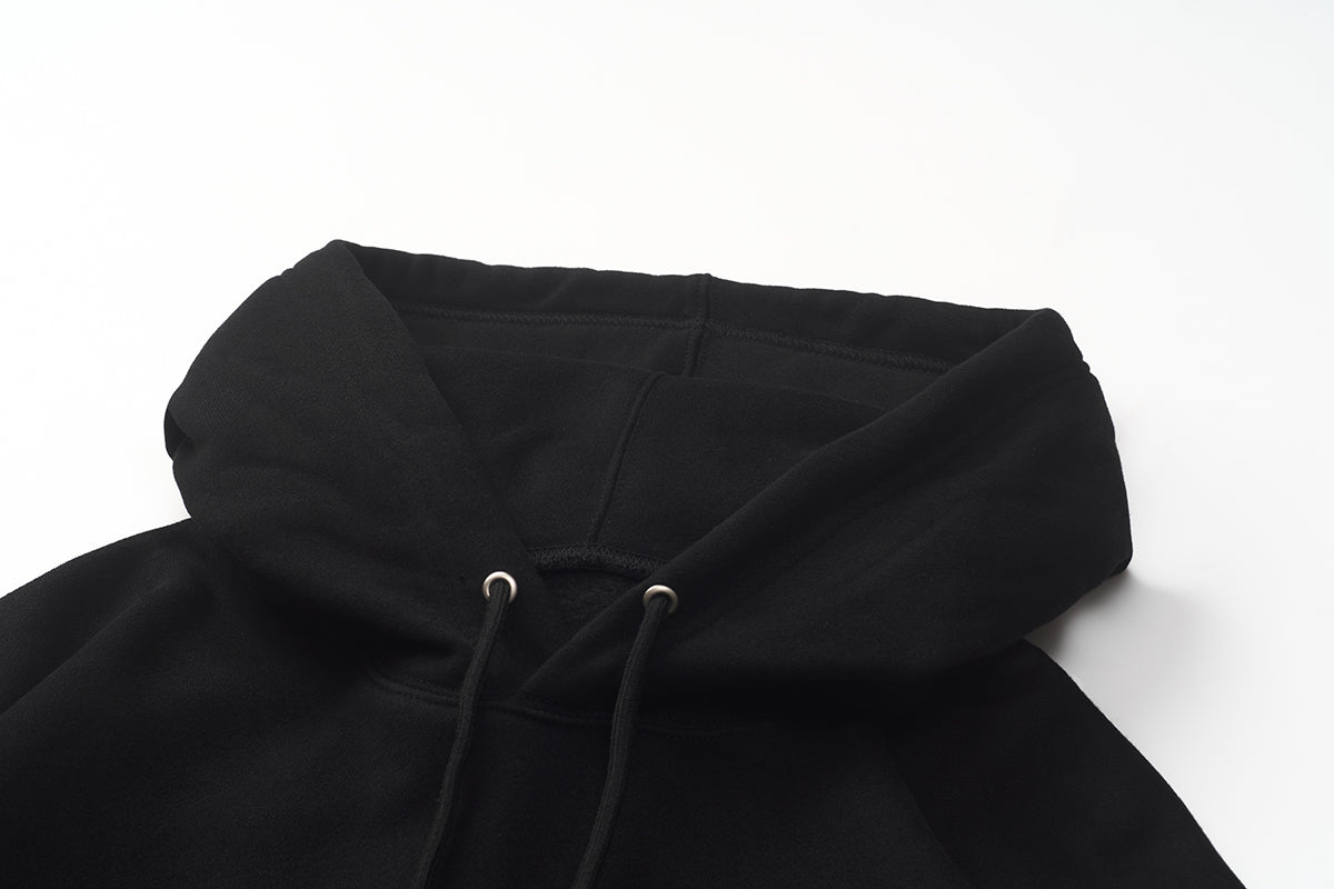 Mizuno Sportstyle and WELL DONE Present “OLD FORM, NEW FEEL” HOODIE-BLACK
