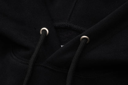 Mizuno Sportstyle and WELL DONE Present “OLD FORM, NEW FEEL” HOODIE-BLACK