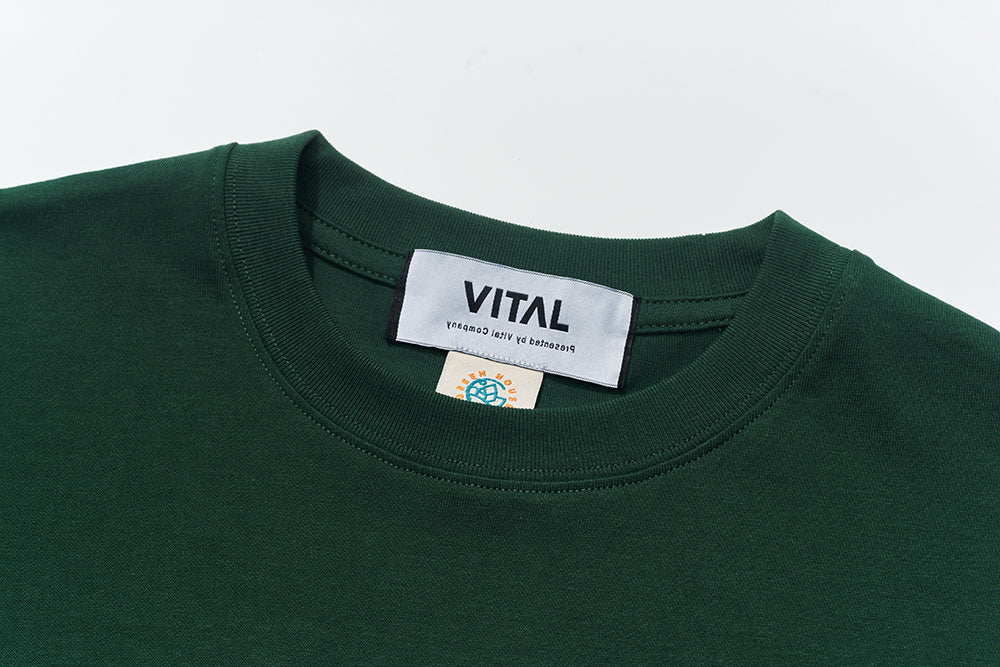 【MAGAZINE SHOP】Series Tee Olive Green Green House X VANS X VITAL