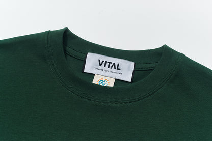 【MAGAZINE SHOP】Series Tee Olive Green Green House X VANS X VITAL