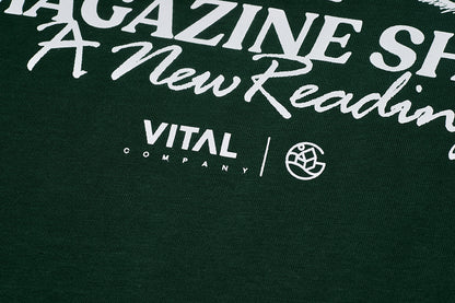【MAGAZINE SHOP】Series Tee Olive Green Green House X VANS X VITAL