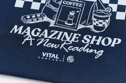【MAGAZINE SHOP】Waterproof Shoulder Bag Navy Blue Green House X VANS X VITAL