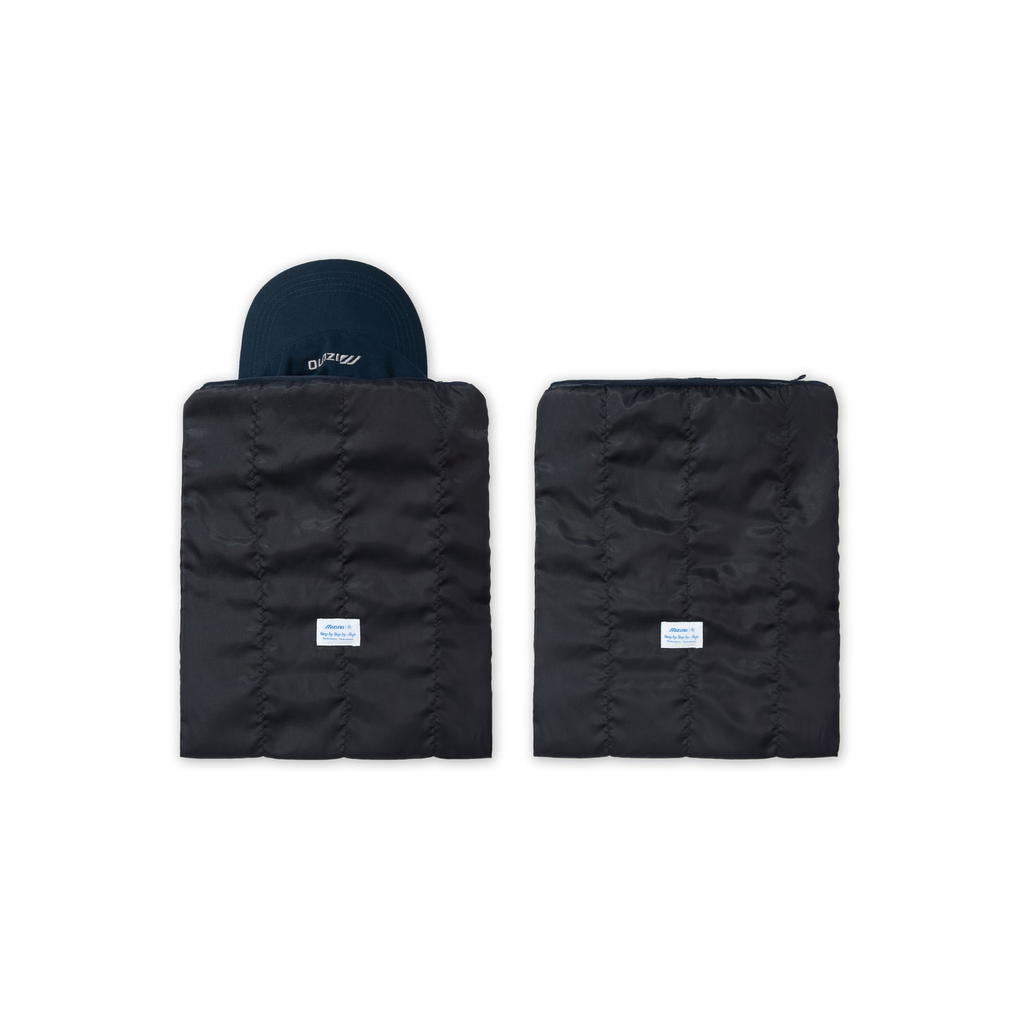 GREENHOUSE x Mizuno "Step by Step by Step" SERIES Relaxed  BASKETBALL CAP BLUE