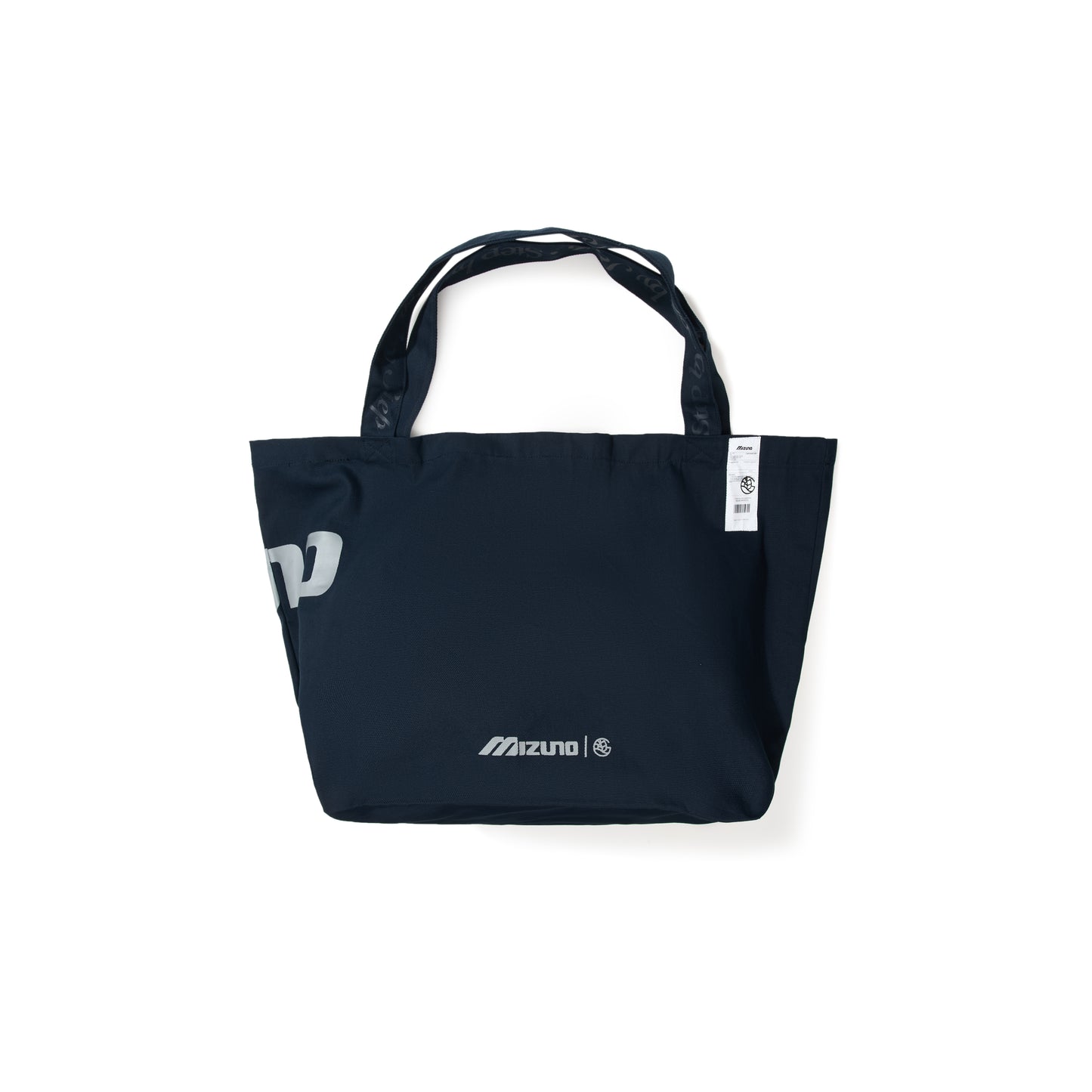 GREENHOUSE x Mizuno "Step by Step by Step" SERIES OVERSIZED CANVAS TOTE CLASSIC