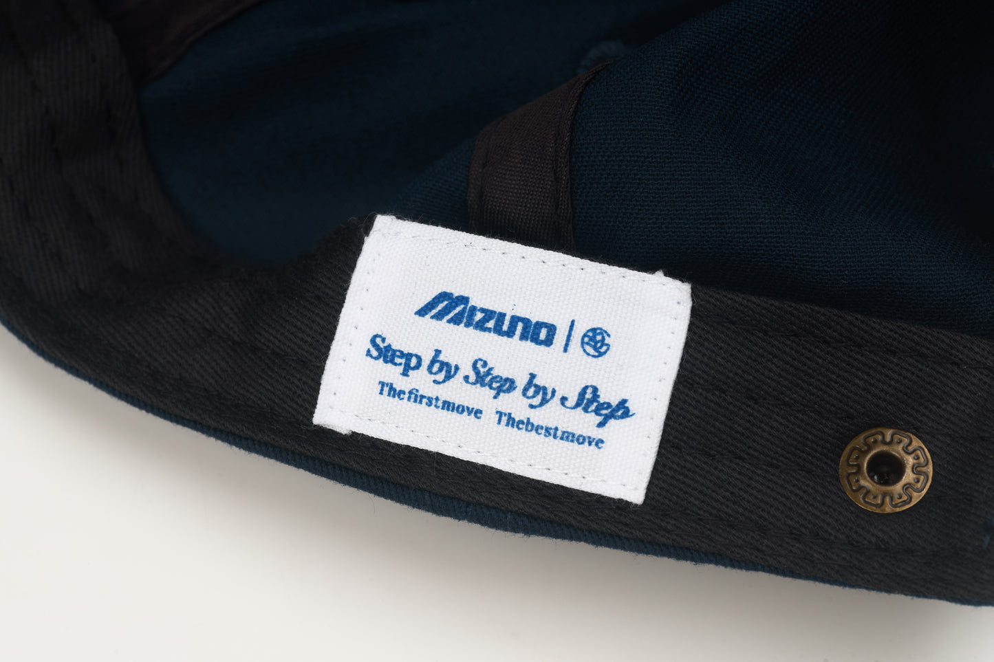 GREENHOUSE x Mizuno "Step by Step by Step" SERIES Relaxed  BASKETBALL CAP BLUE