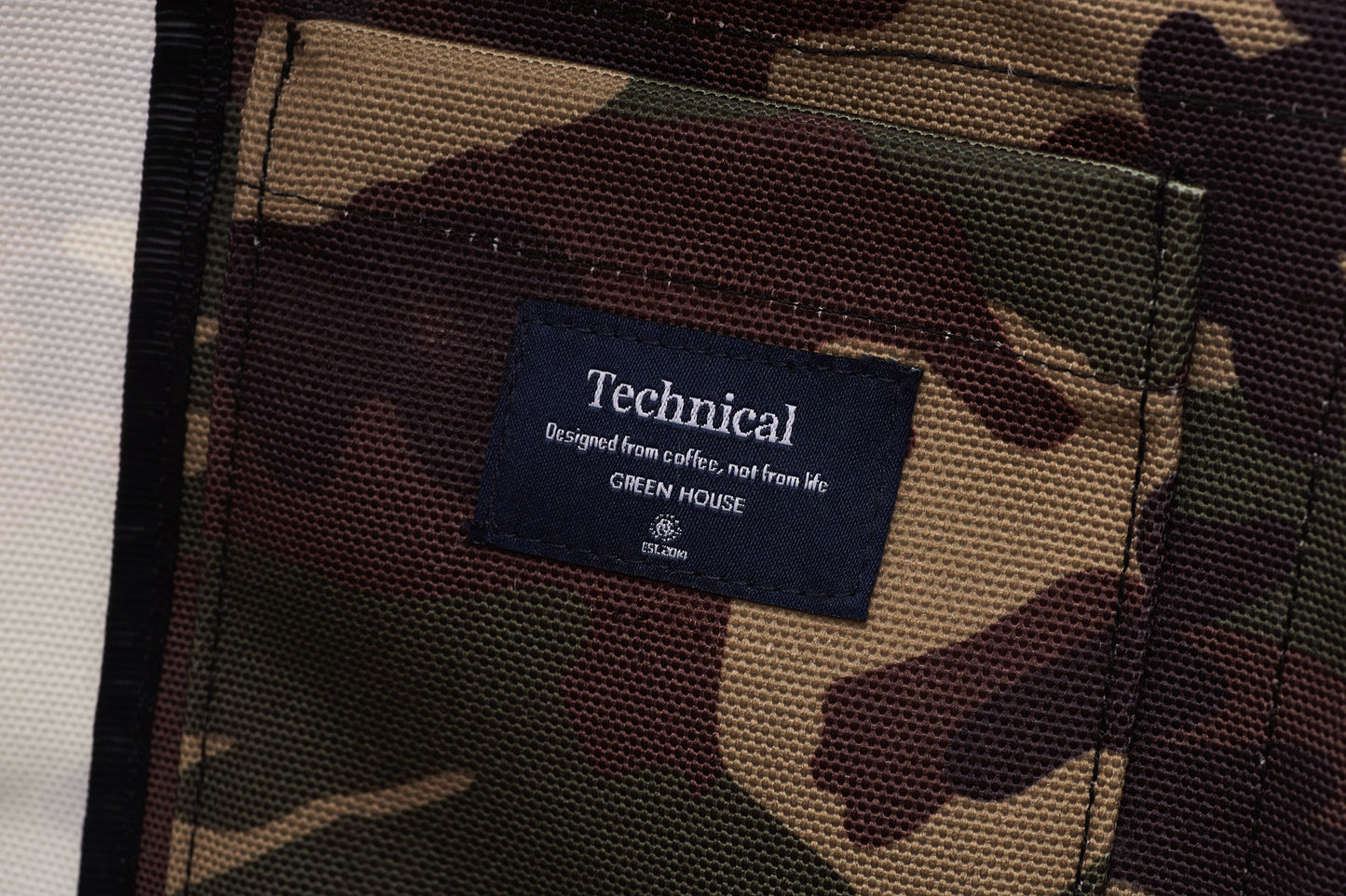 Technical Camouflage Shoulder Bag