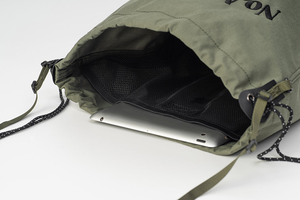 GREENHOUSE x 24/7TALK "NO MONEY NO TALK" SERIES URBAN OUTDOOR BAG IN EXCLUSIVE GREEN CORDURA