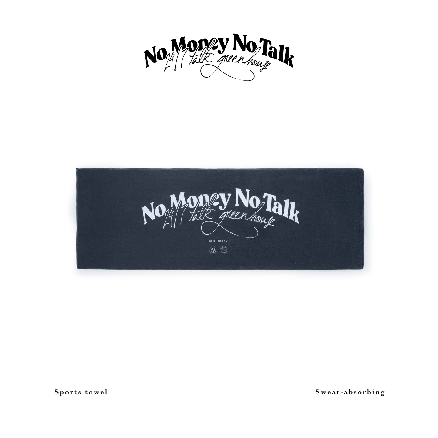 GREENHOUSE x 24/7TALK "NO MONEY NO TALK" SERIES BIC J5 SPORTS TOWEL