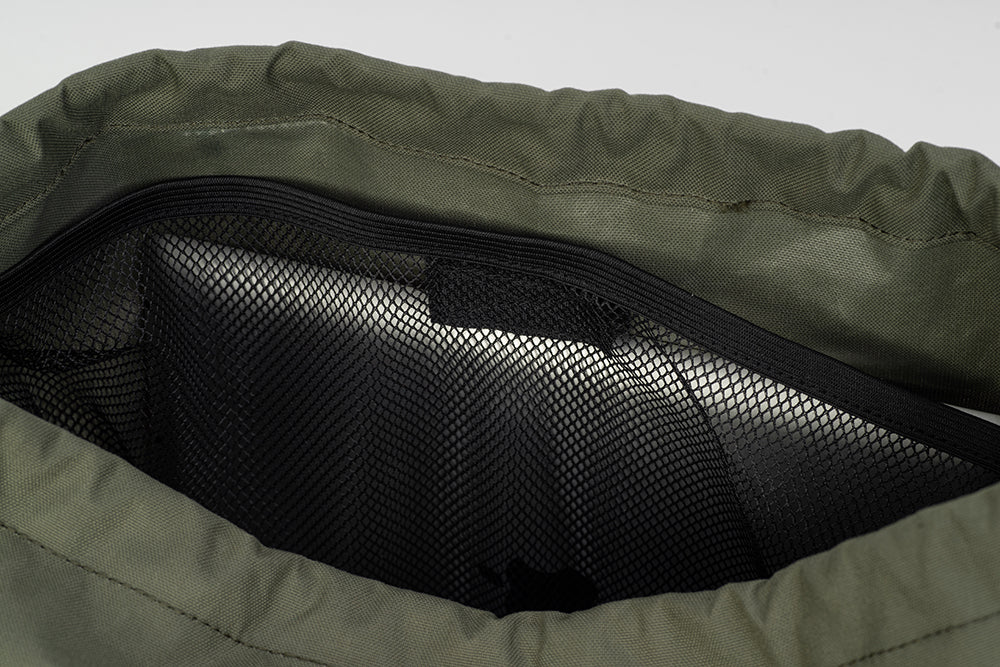 GREENHOUSE x 24/7TALK "NO MONEY NO TALK" SERIES URBAN OUTDOOR BAG IN EXCLUSIVE GREEN CORDURA