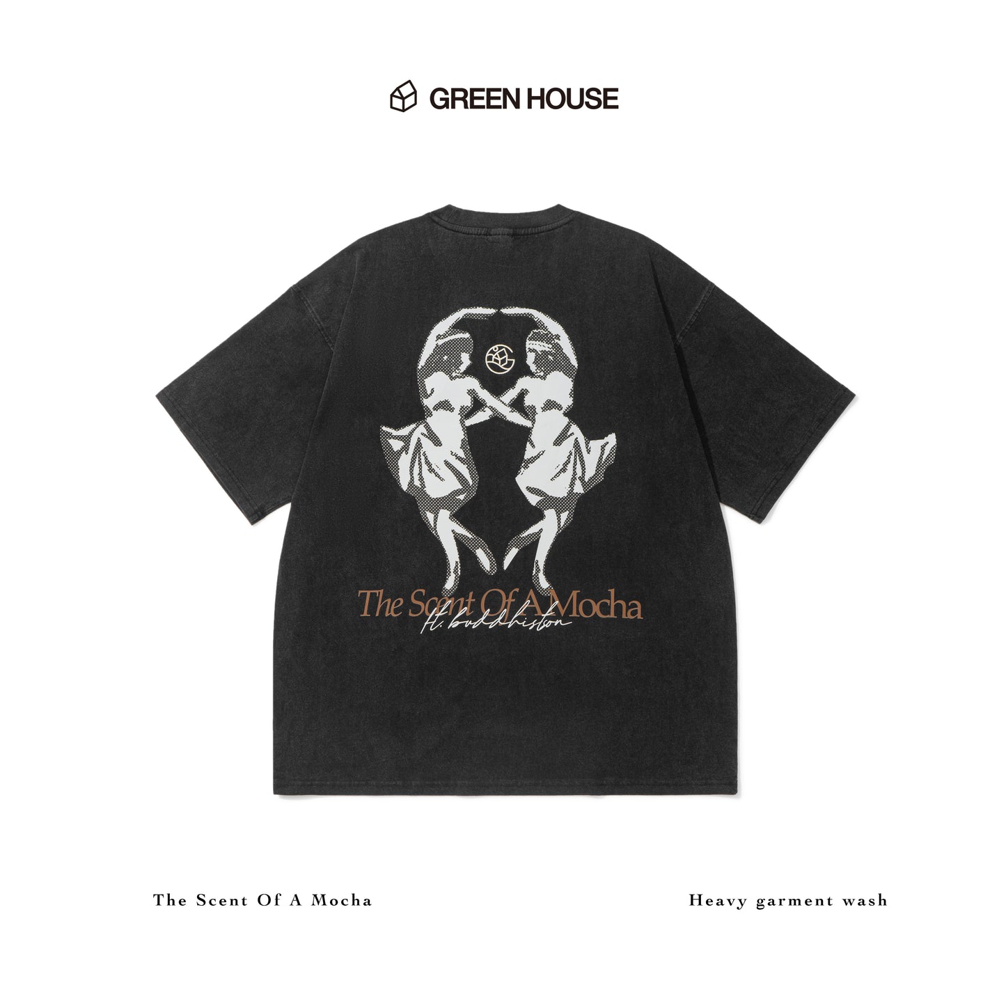 GREEN HOUSE 「The Scent Of A Mocha」Series Washed Tee