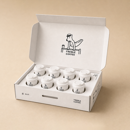 TREBLE COFFEE FOUR FLAVOURS BOX